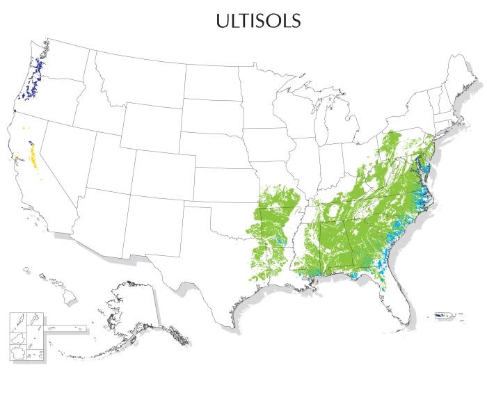 ultisols map